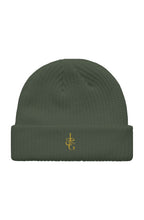 Load image into Gallery viewer, L&G Army Green Fisherman Beanie