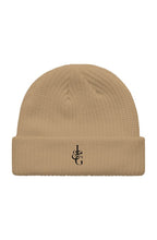 Load image into Gallery viewer, L&G Tan Fisherman Beanie