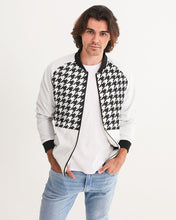 Load image into Gallery viewer, L&G Classic Houndstooth Men's Bomber Jacket
