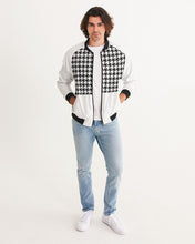Load image into Gallery viewer, L&G Classic Houndstooth Men's Bomber Jacket