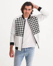 Load image into Gallery viewer, L&G Classic Houndstooth Men's Bomber Jacket