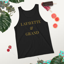 Load image into Gallery viewer, L&G Gold Logo Men's Tank Top