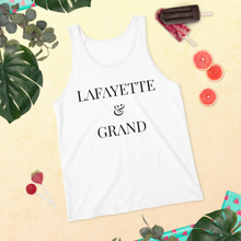 Load image into Gallery viewer, L&G Black Logo Men's Tank Top