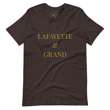 Load image into Gallery viewer, L&G Gold Logo Short-Sleeve Unisex T-Shirt