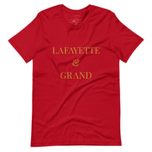 Load image into Gallery viewer, L&G Gold Logo Short-Sleeve Unisex T-Shirt