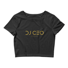 Load image into Gallery viewer, The DJ CEO Women’s Crop Tee