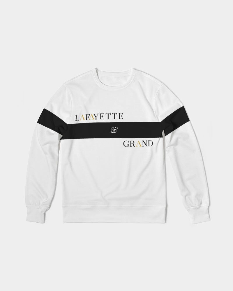 L&G Long-Sleeve Men's Classic Lite French Terry Crewneck Pullover