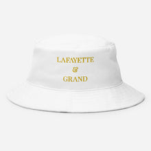 Load image into Gallery viewer, L&amp;G Gold Logo Bucket Hat
